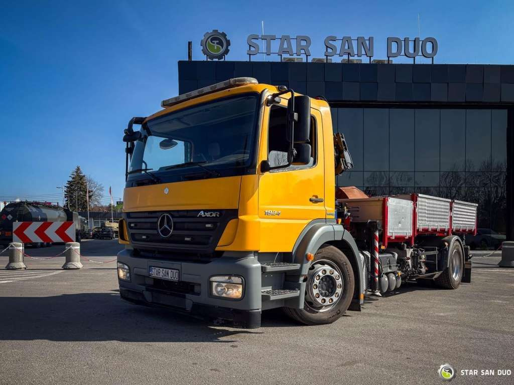 Mercedes-Benz AXOR 1824 4x2 HMF 975 HDS Crane Rotator Kipper Mercedes-Benz AXOR 1824 4x2 HMF 975 HDS Crane Rotator Kipper - Vinçli kamyon, Damperli kamyon: fotoğraf 3 Mercedes-Benz AXOR 1824 4x2 HMF 975 HDS Crane Rotator Kipper Mercedes-Benz AXOR 1824 4x2 HMF 975 HDS Crane Rotator Kipper - Vinçli kamyon, Damperli kamyon: fotoğraf 3