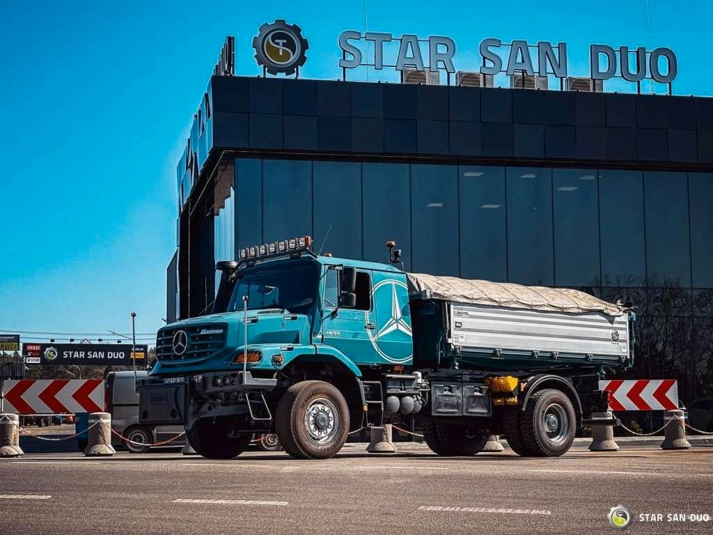 Mercedes-Benz Zetros 1833 4x4 Kipper Camper Chassis - Şasi kamyon: fotoğraf 1 Mercedes-Benz Zetros 1833 4x4 Kipper Camper Chassis - Şasi kamyon: fotoğraf 1