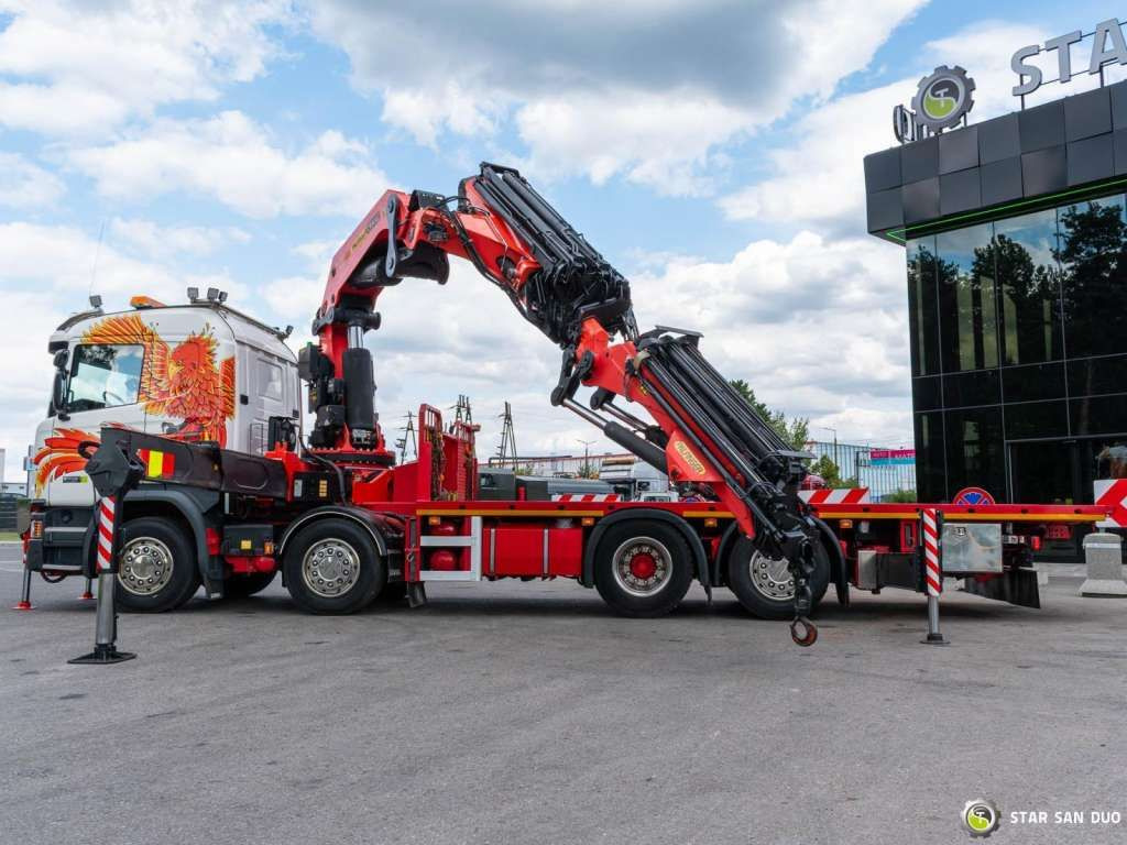 Scania G450 8x2 PALFINGER PK 85002 Fly Jib Winch - Vinçli kamyon: fotoğraf 4 Scania G450 8x2 PALFINGER PK 85002 Fly Jib Winch - Vinçli kamyon: fotoğraf 4