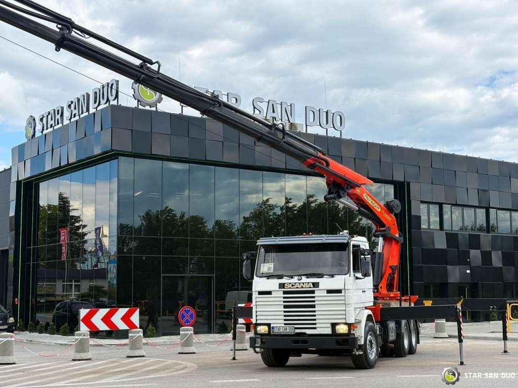 Scania R143 HL 6x2 PALFINGER PK44002 Crane Kran - Vinçli kamyon: fotoğraf 3 Scania R143 HL 6x2 PALFINGER PK44002 Crane Kran - Vinçli kamyon: fotoğraf 3