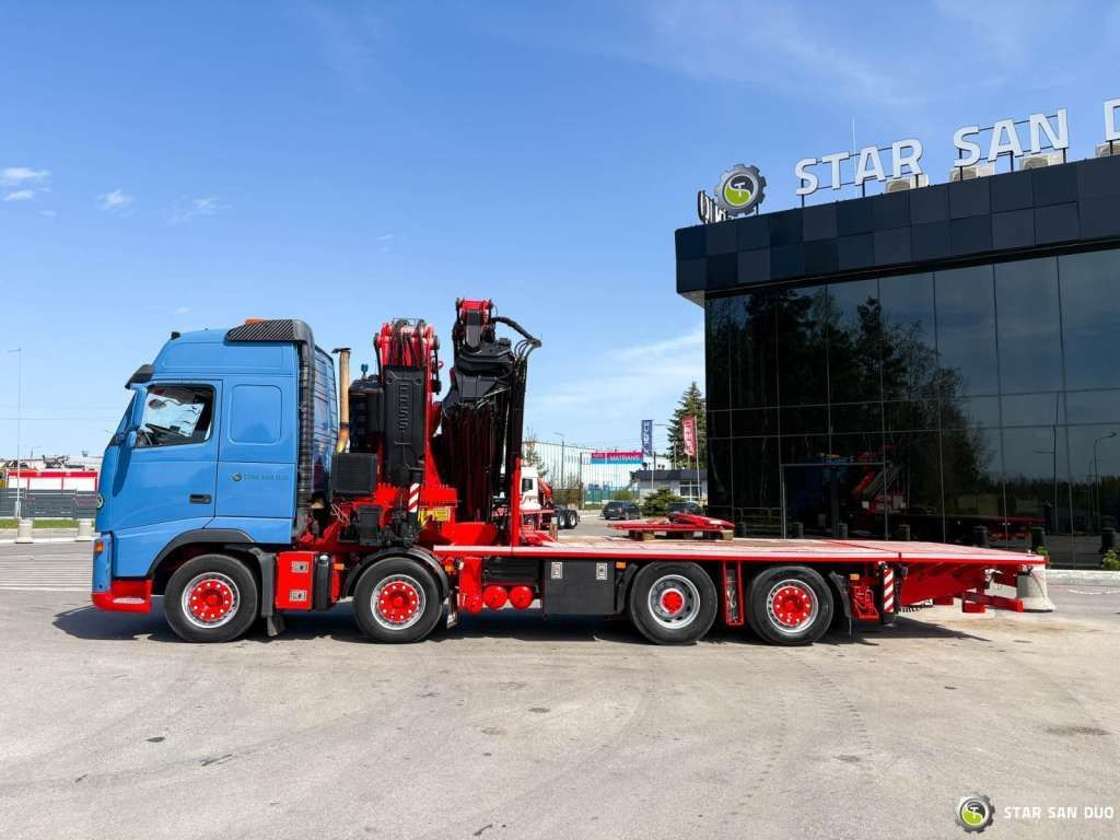 Volvo FH 480 8x2 FASSI F1100AXP Crane - Vinçli kamyon: fotoğraf 4 Volvo FH 480 8x2 FASSI F1100AXP Crane - Vinçli kamyon: fotoğraf 4