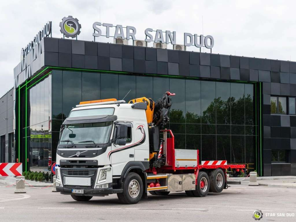 Volvo FM 450 6x2 EFFER 395/8S Euro 6 Crane Winch - Vinçli kamyon: fotoğraf 4 Volvo FM 450 6x2 EFFER 395/8S Euro 6 Crane Winch - Vinçli kamyon: fotoğraf 4