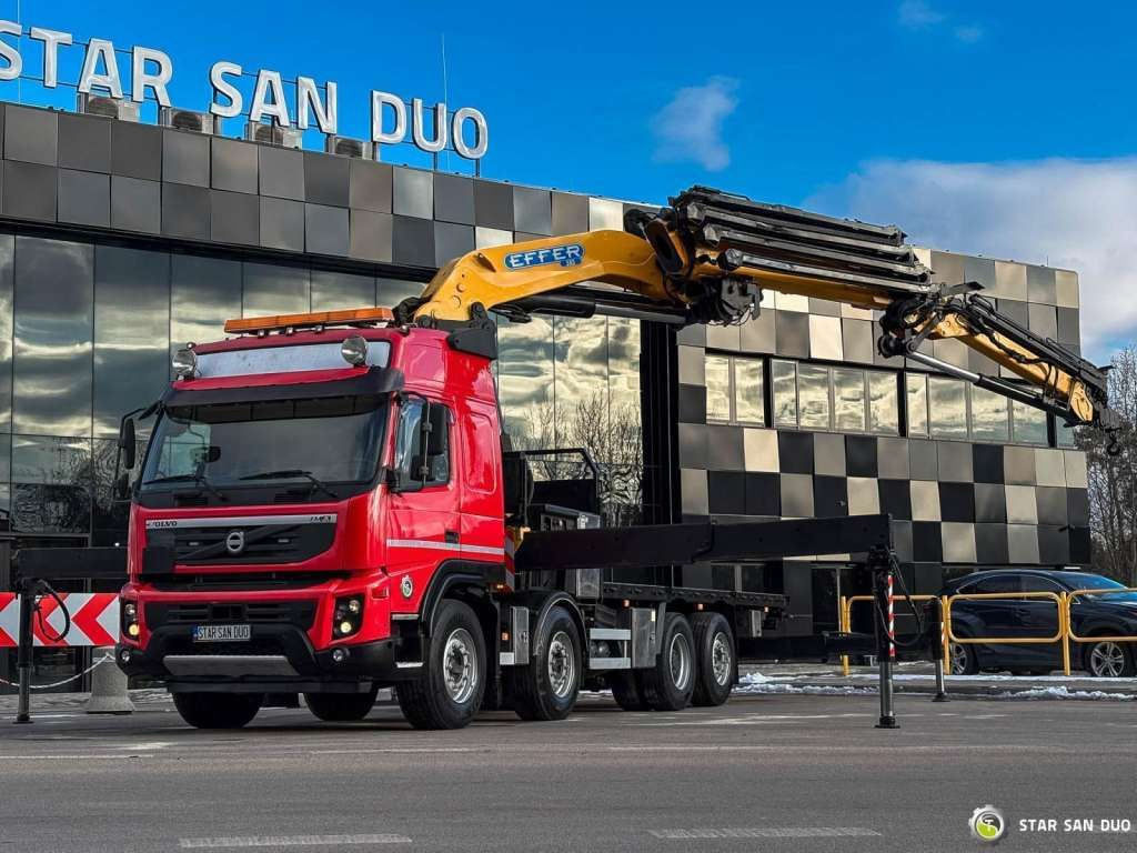 Volvo FMX 500 8x2 Effer 585 Fly Jib Winch Crane Kran Volvo FMX 500 8x2 Effer 585 Fly Jib Winch Crane Kran - Vinçli kamyon, Sal/ Açık kasa kamyon: fotoğraf 2 Volvo FMX 500 8x2 Effer 585 Fly Jib Winch Crane Kran Volvo FMX 500 8x2 Effer 585 Fly Jib Winch Crane Kran - Vinçli kamyon, Sal/ Açık kasa kamyon: fotoğraf 2