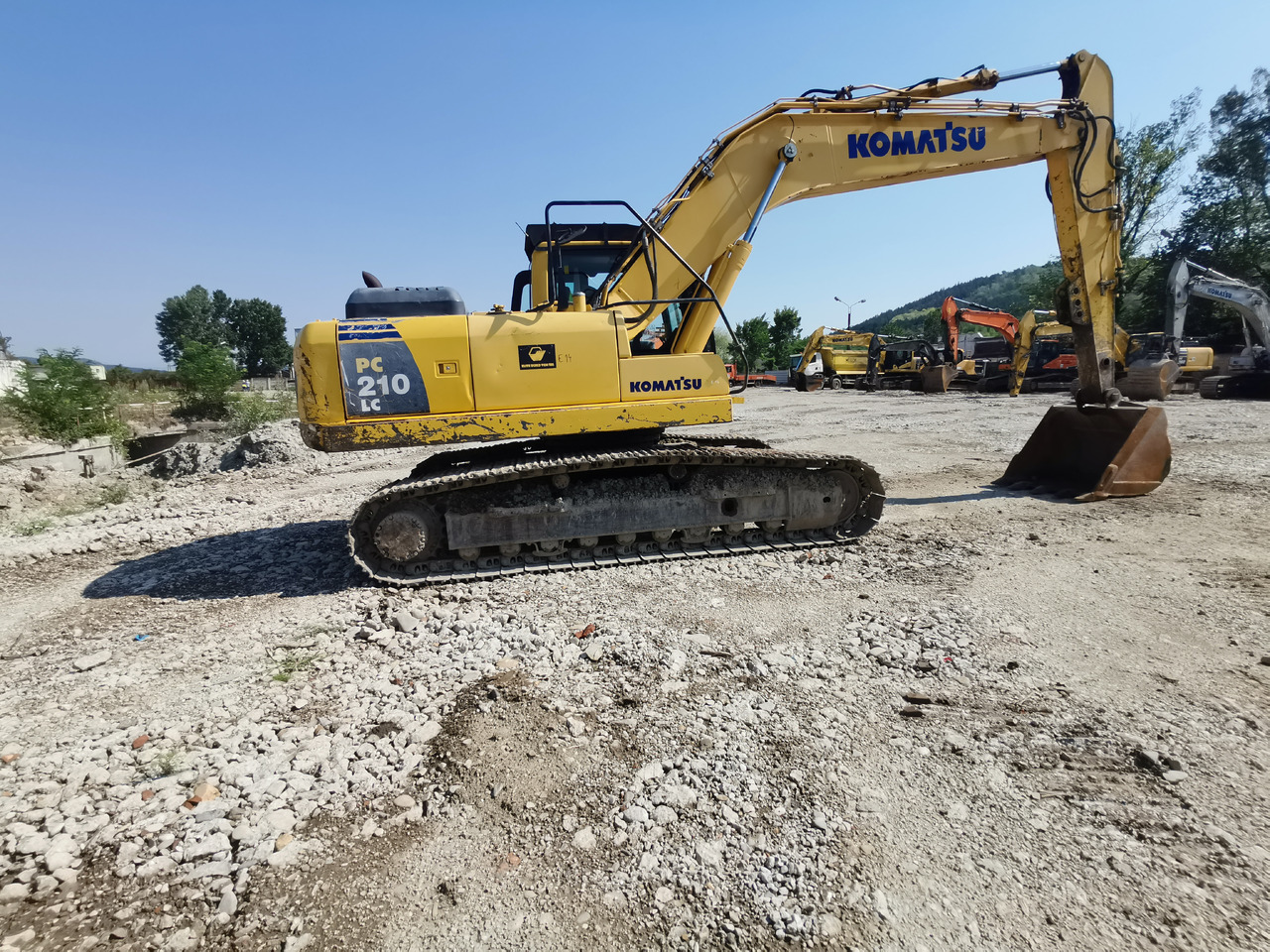 KOMATSU PC210 LC - 8 - Ekskavatör: fotoğraf 5 KOMATSU PC210 LC - 8 - Ekskavatör: fotoğraf 5