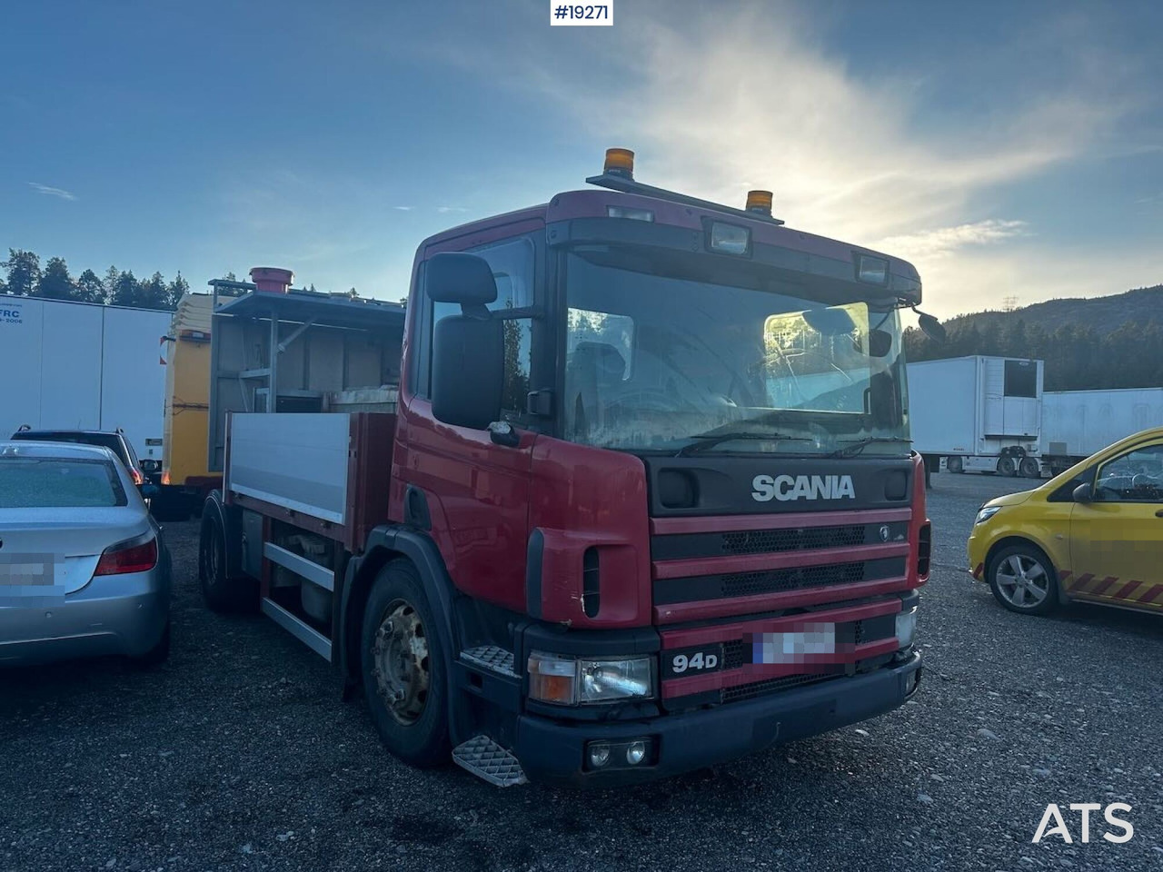 Scania P94 bufferbil m/ Euroskilt pute. Lav km - Atık toplama taşıt/ Özel amaçlı taşıt, Kamyon: fotoğraf 1 Scania P94 bufferbil m/ Euroskilt pute. Lav km - Atık toplama taşıt/ Özel amaçlı taşıt, Kamyon: fotoğraf 1