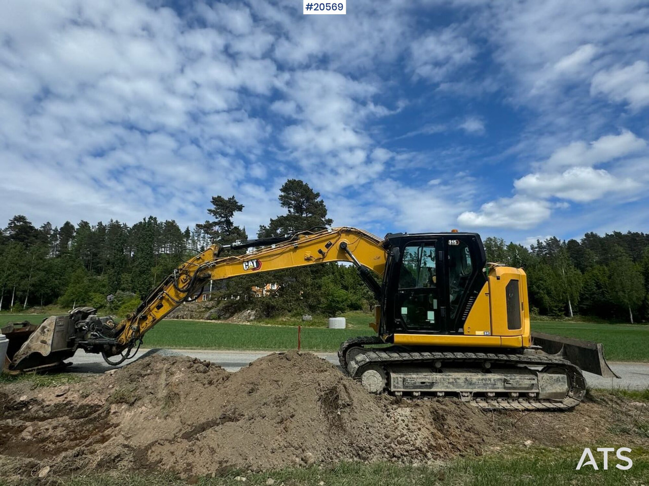 Caterpillar 315 Beltegraver m/ tilt og 2 skuffer - Ekskavatör: fotoğraf 1 Caterpillar 315 Beltegraver m/ tilt og 2 skuffer - Ekskavatör: fotoğraf 1
