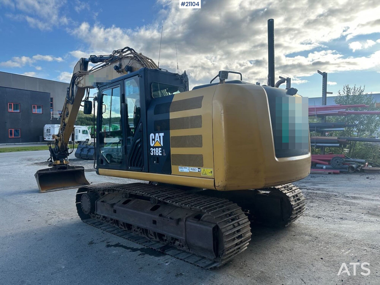 Caterpillar 318EL - Paletli ekskavatör: fotoğraf 3 Caterpillar 318EL - Paletli ekskavatör: fotoğraf 3