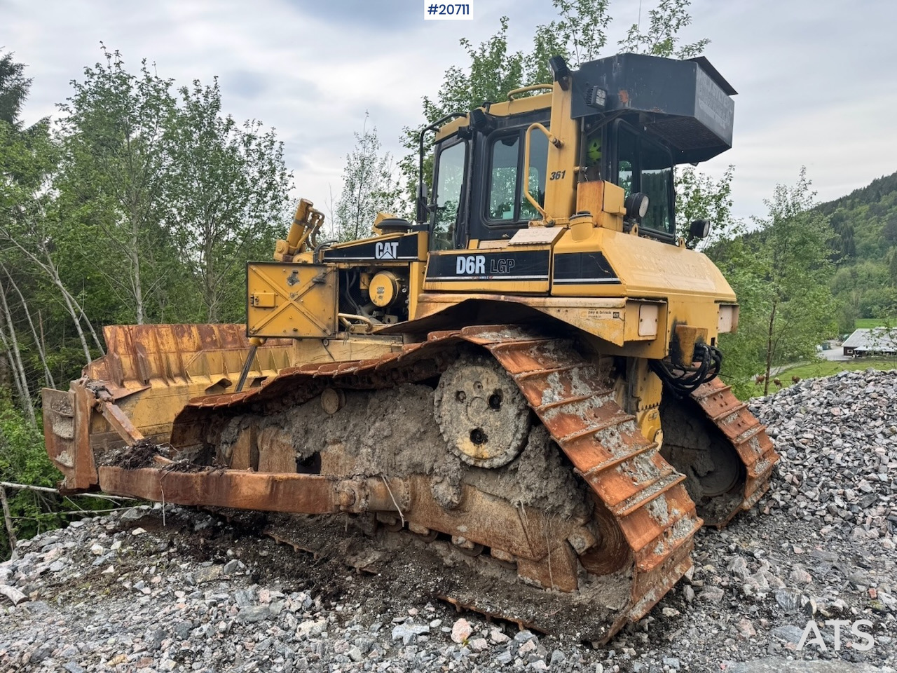 Caterpillar D6R LGP - Buldozer: fotoğraf 3 Caterpillar D6R LGP - Buldozer: fotoğraf 3