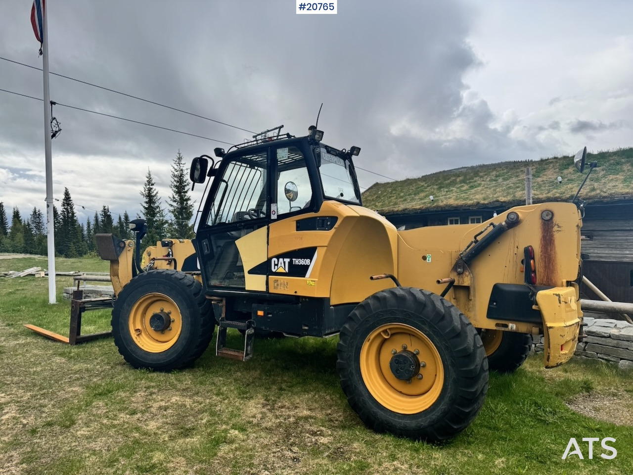 Caterpillar TH360B - Teleskopik yükleyici: fotoğraf 3 Caterpillar TH360B - Teleskopik yükleyici: fotoğraf 3