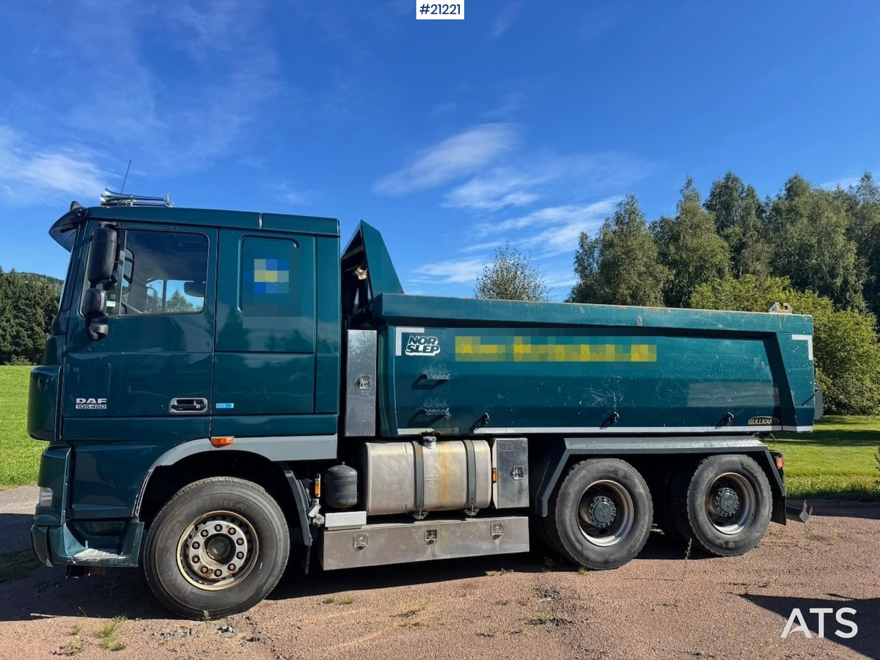 DAF XF 105.460 - Damperli kamyon: fotoğraf 3 DAF XF 105.460 - Damperli kamyon: fotoğraf 3
