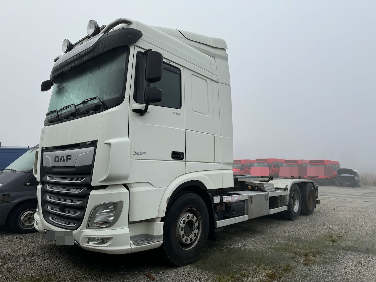 DAF XF 530 6x2 Krokbil m/ VDL Krok - Kancalı yükleyici kamyon: fotoğraf 3 DAF XF 530 6x2 Krokbil m/ VDL Krok - Kancalı yükleyici kamyon: fotoğraf 3