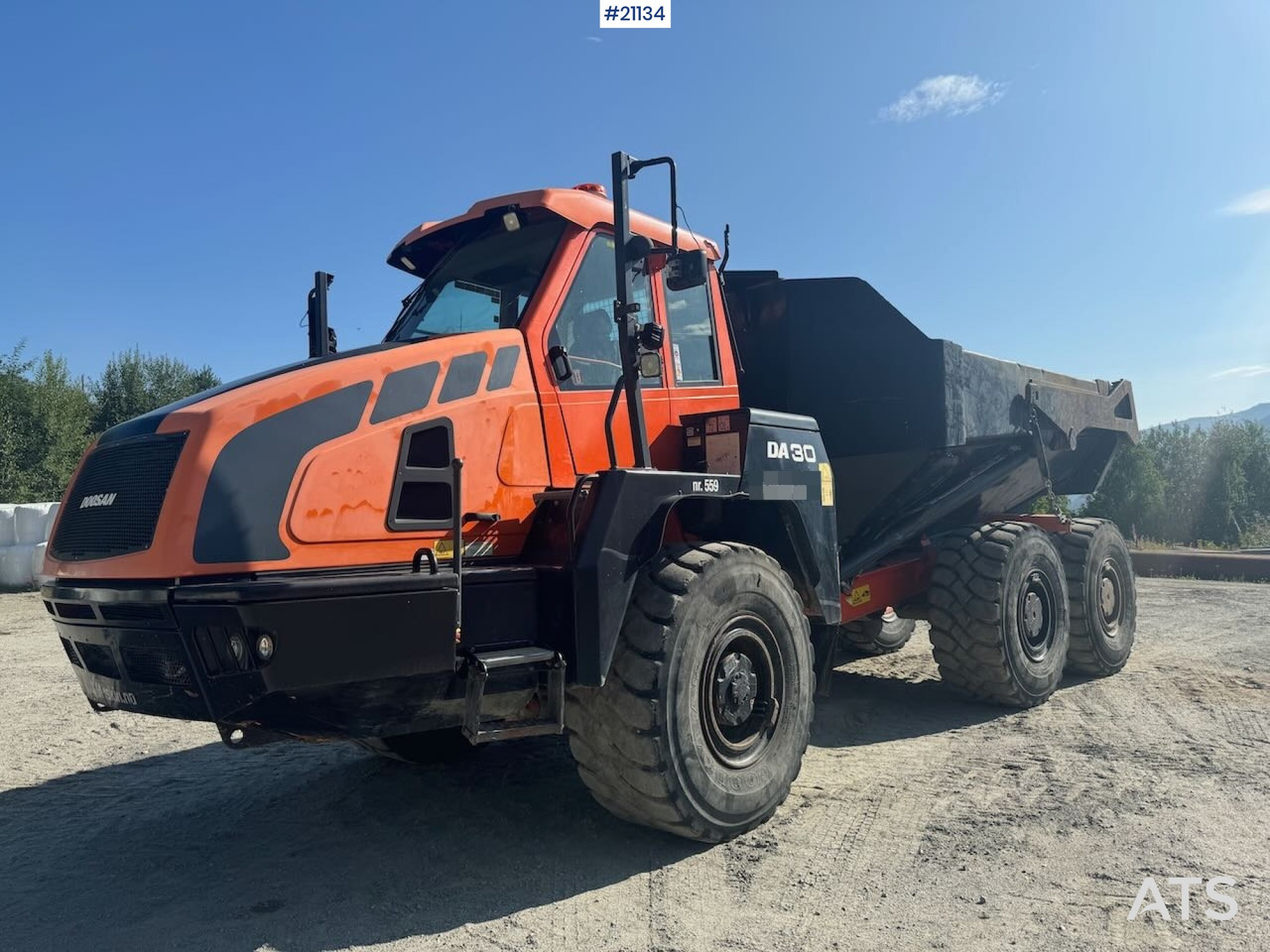 Doosan DA 30 Dumper - Belden kırma kaya kamyonu: fotoğraf 1 Doosan DA 30 Dumper - Belden kırma kaya kamyonu: fotoğraf 1