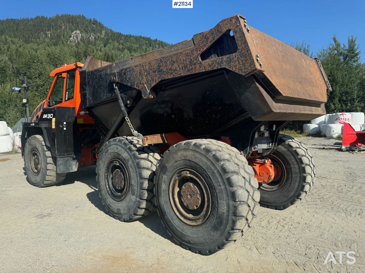 Doosan DA 30 - Belden kırma kaya kamyonu: fotoğraf 3 Doosan DA 30 - Belden kırma kaya kamyonu: fotoğraf 3