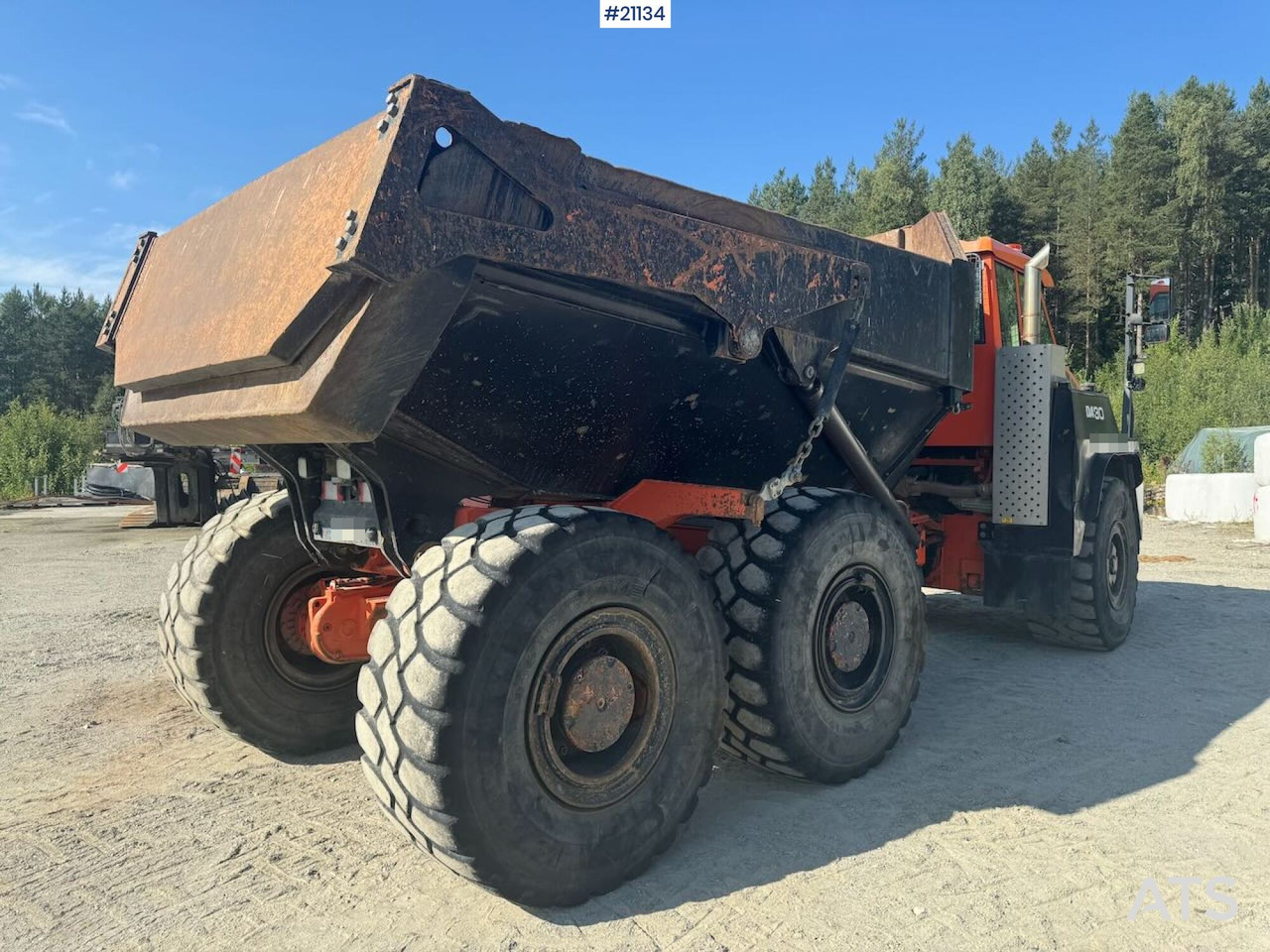 Doosan DA 30 - Belden kırma kaya kamyonu: fotoğraf 5 Doosan DA 30 - Belden kırma kaya kamyonu: fotoğraf 5