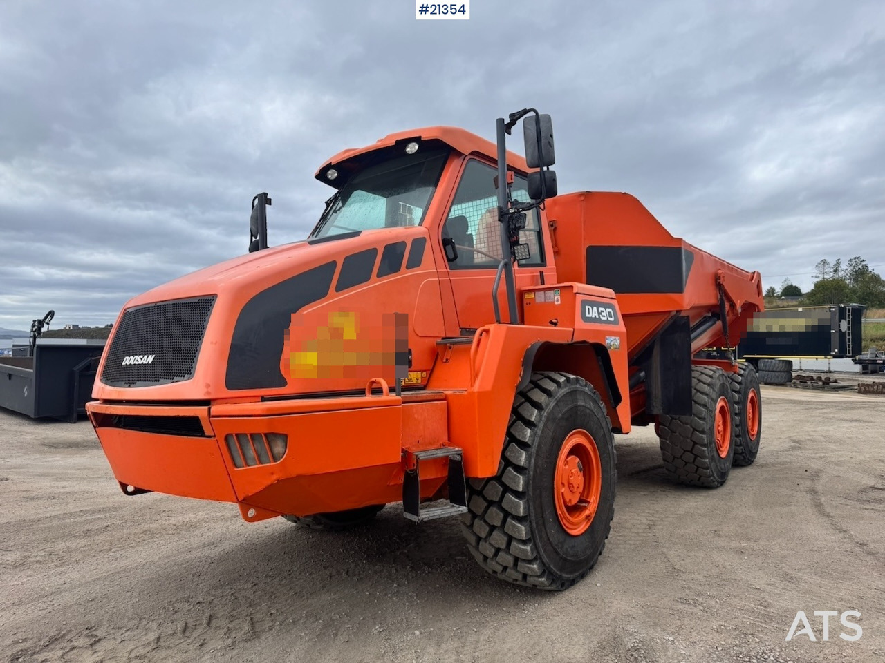 Doosan DA30 - Belden kırma kaya kamyonu: fotoğraf 1 Doosan DA30 - Belden kırma kaya kamyonu: fotoğraf 1