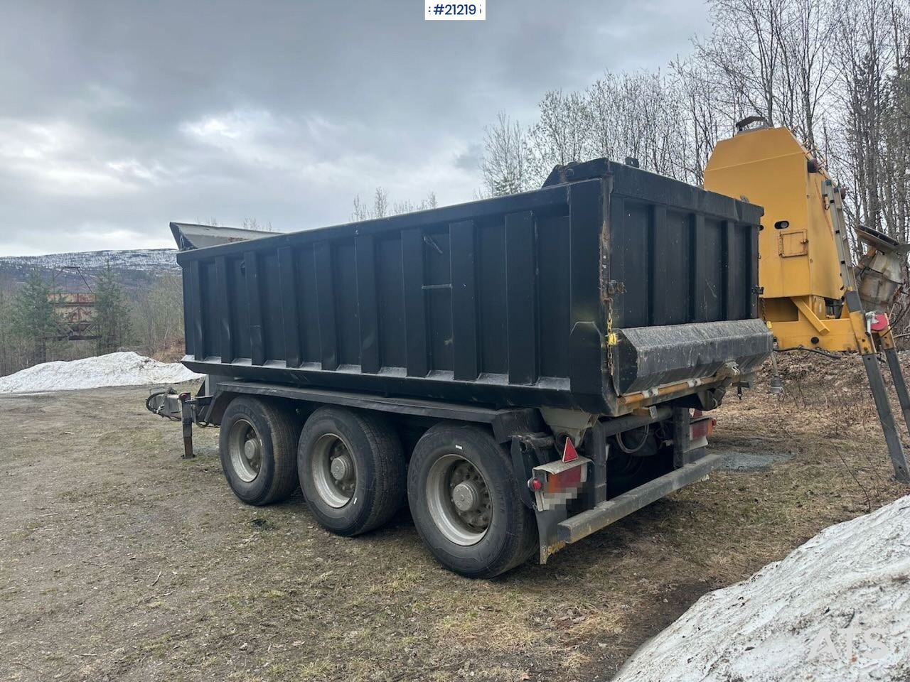 Engen Trippelkjerre - Damperli römork: fotoğraf 4 Engen Trippelkjerre - Damperli römork: fotoğraf 4