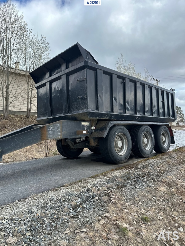 Engen Trippelkjerre - Damperli römork: fotoğraf 1 Engen Trippelkjerre - Damperli römork: fotoğraf 1