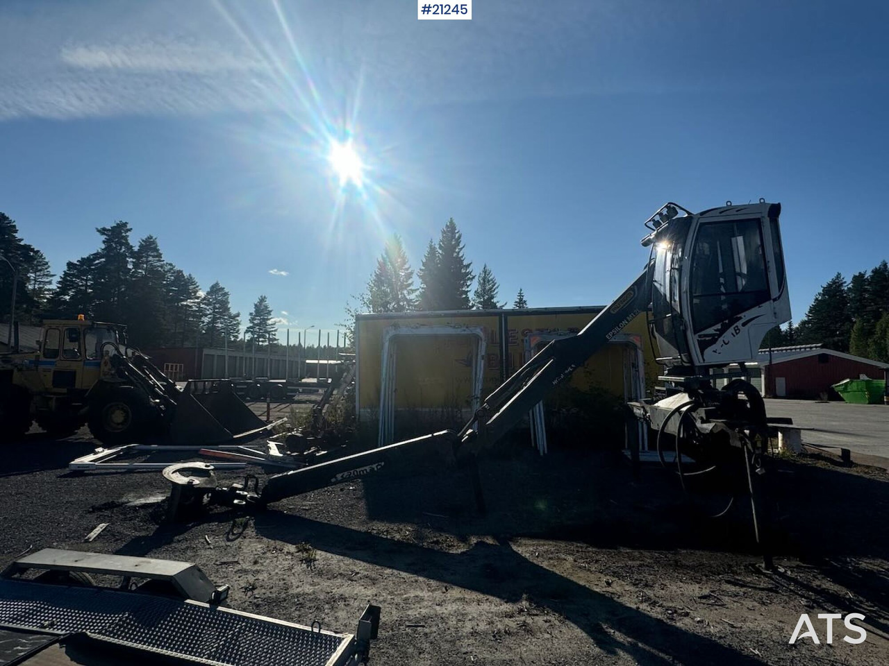 Epsilon M12 - Araç üstü vinç: fotoğraf 1 Epsilon M12 - Araç üstü vinç: fotoğraf 1