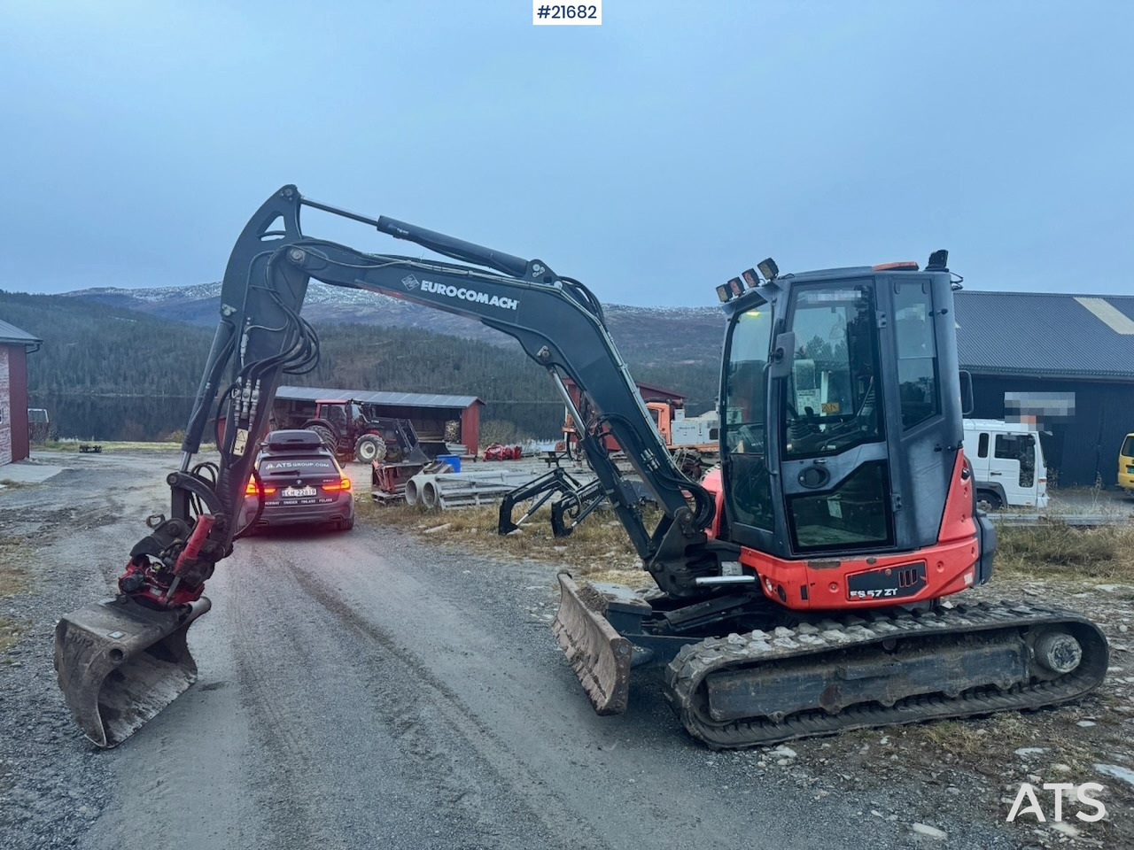 Euromach Eurocomach ES57 Beltegraver m/ Rototilt og 2 skuffer. 1920 timer. - Paletli ekskavatör: fotoğraf 2 Euromach Eurocomach ES57 Beltegraver m/ Rototilt og 2 skuffer. 1920 timer. - Paletli ekskavatör: fotoğraf 2
