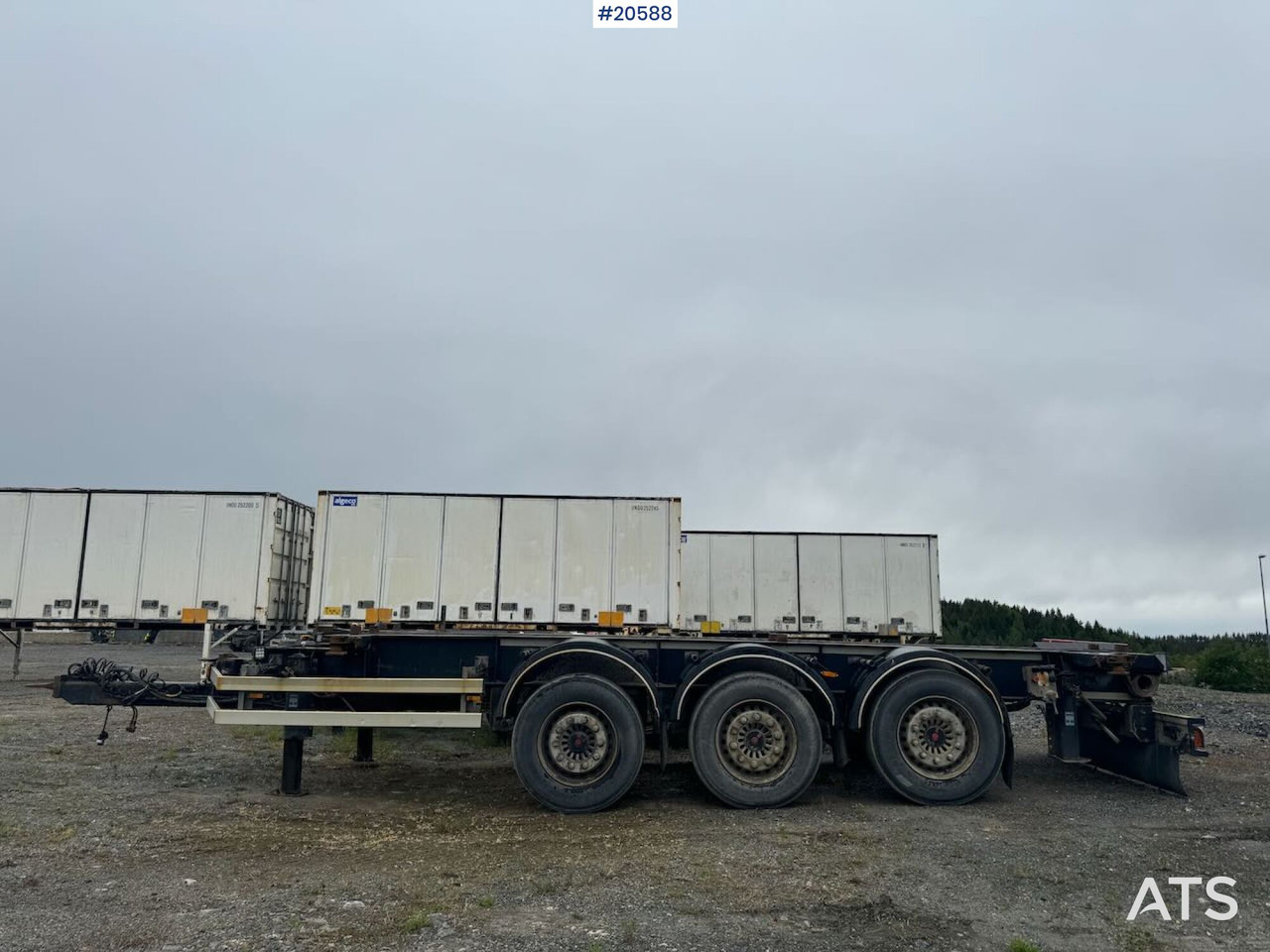 F.A.G 2015 F.A.G Containerkjerre – med tipp - Konteynır taşıyıcı/ Yedek karoser römork: fotoğraf 2 F.A.G 2015 F.A.G Containerkjerre – med tipp - Konteynır taşıyıcı/ Yedek karoser römork: fotoğraf 2