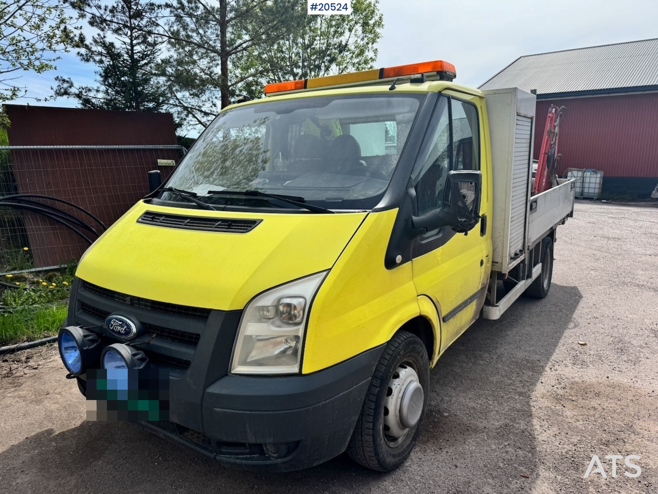 Ford Transit - Açık kasa kamyonet, Vinçli kamyon: fotoğraf 1 Ford Transit - Açık kasa kamyonet, Vinçli kamyon: fotoğraf 1
