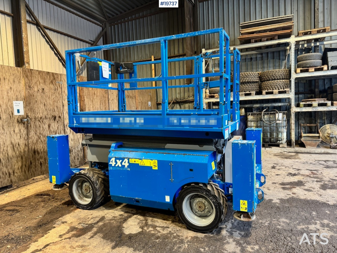 Genie GS3268 - Makasli platform: fotoğraf 1 Genie GS3268 - Makasli platform: fotoğraf 1