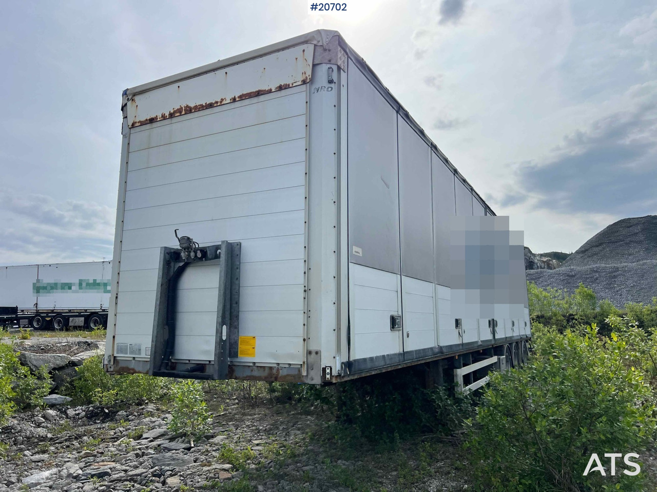 HRD 3 akslet kapelltralle rep.objekt m/ full sideåpning - Kapalı karoser dorse: fotoğraf 4 HRD 3 akslet kapelltralle rep.objekt m/ full sideåpning - Kapalı karoser dorse: fotoğraf 4