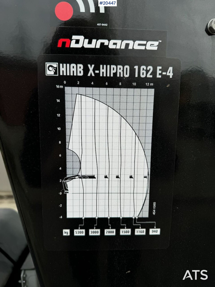 Araç üstü vinç - Kamyon Hiab Hiab X-Hipro 162: fotoğraf 12