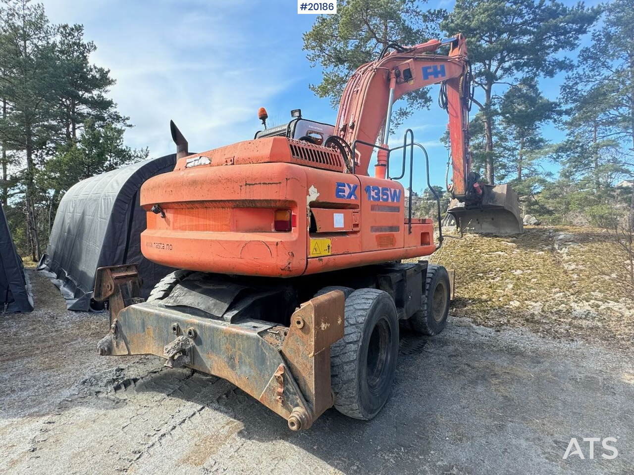 Hitachi EX135W - Ekskavatör: fotoğraf 4 Hitachi EX135W - Ekskavatör: fotoğraf 4