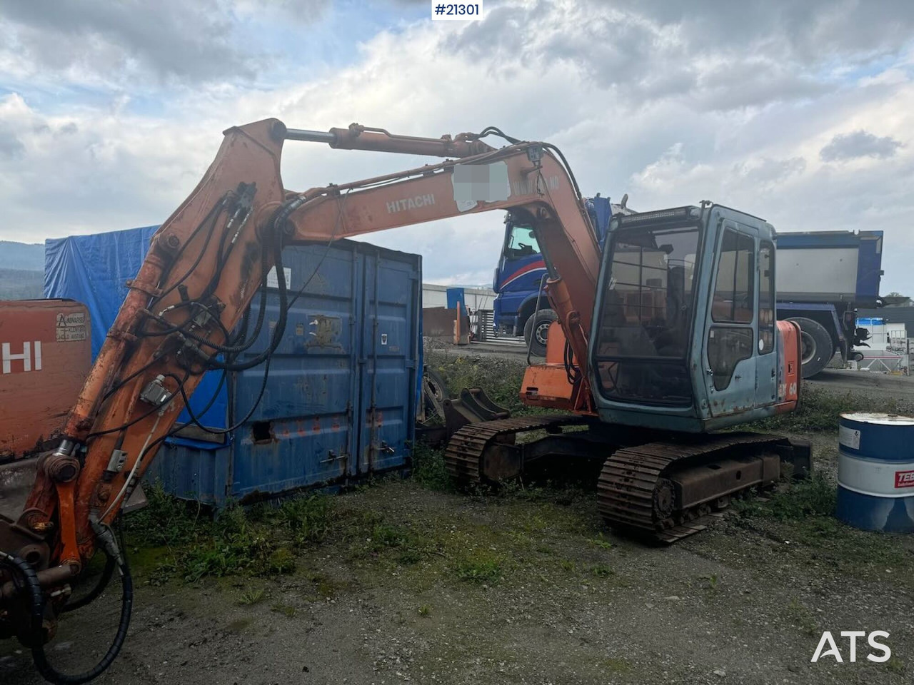 Hitachi EX60 - Paletli ekskavatör: fotoğraf 2 Hitachi EX60 - Paletli ekskavatör: fotoğraf 2