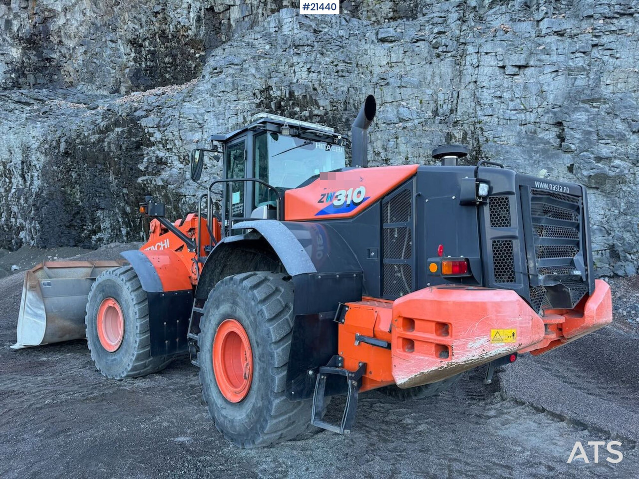 Hitachi ZW310 - Tekerlekli yükleyici: fotoğraf 3 Hitachi ZW310 - Tekerlekli yükleyici: fotoğraf 3