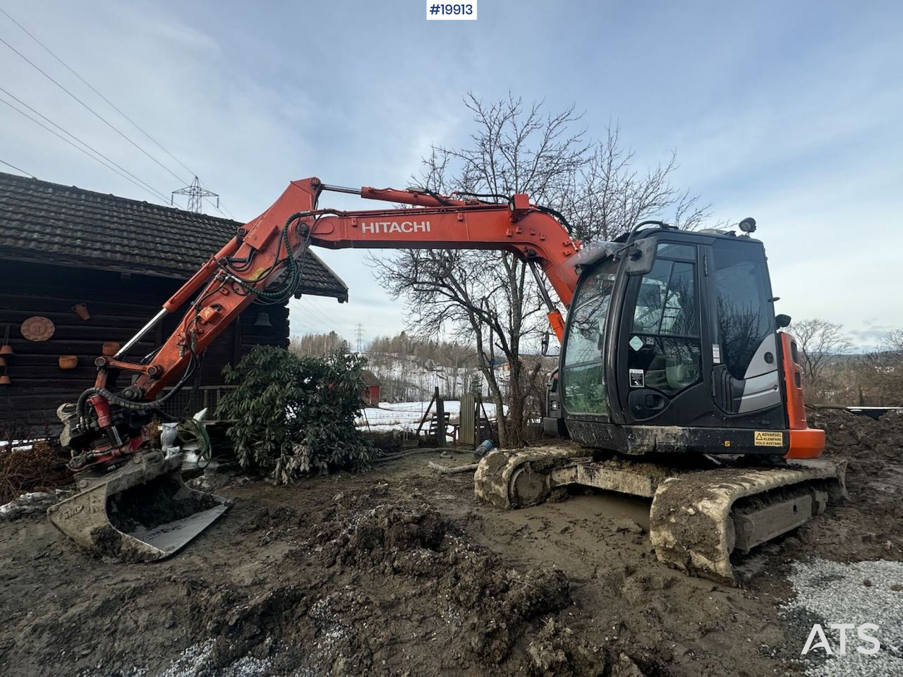 Hitachi ZX85 US - Ekskavatör: fotoğraf 2 Hitachi ZX85 US - Ekskavatör: fotoğraf 2