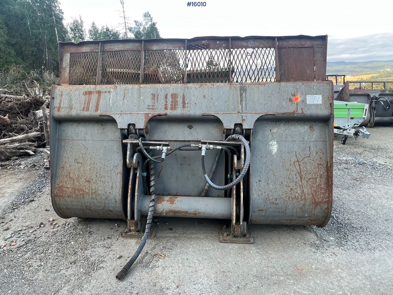 Hjullasterskuffe m/ liten BM feste - Ekskavatör kovası - İş makinaları: fotoğraf 3 Hjullasterskuffe m/ liten BM feste - Ekskavatör kovası - İş makinaları: fotoğraf 3