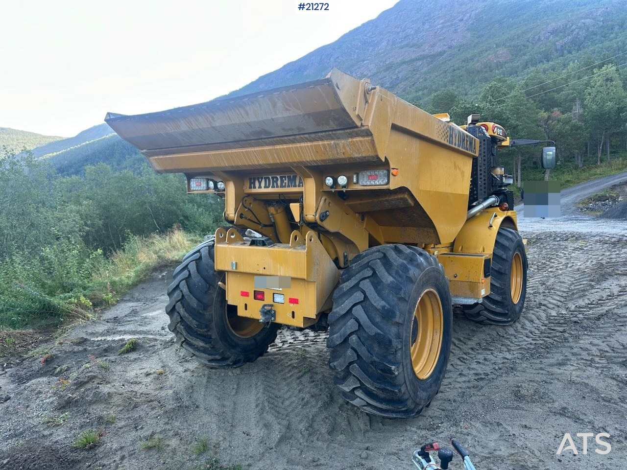 Hydrema 912GS - Belden kırma kaya kamyonu: fotoğraf 4 Hydrema 912GS - Belden kırma kaya kamyonu: fotoğraf 4