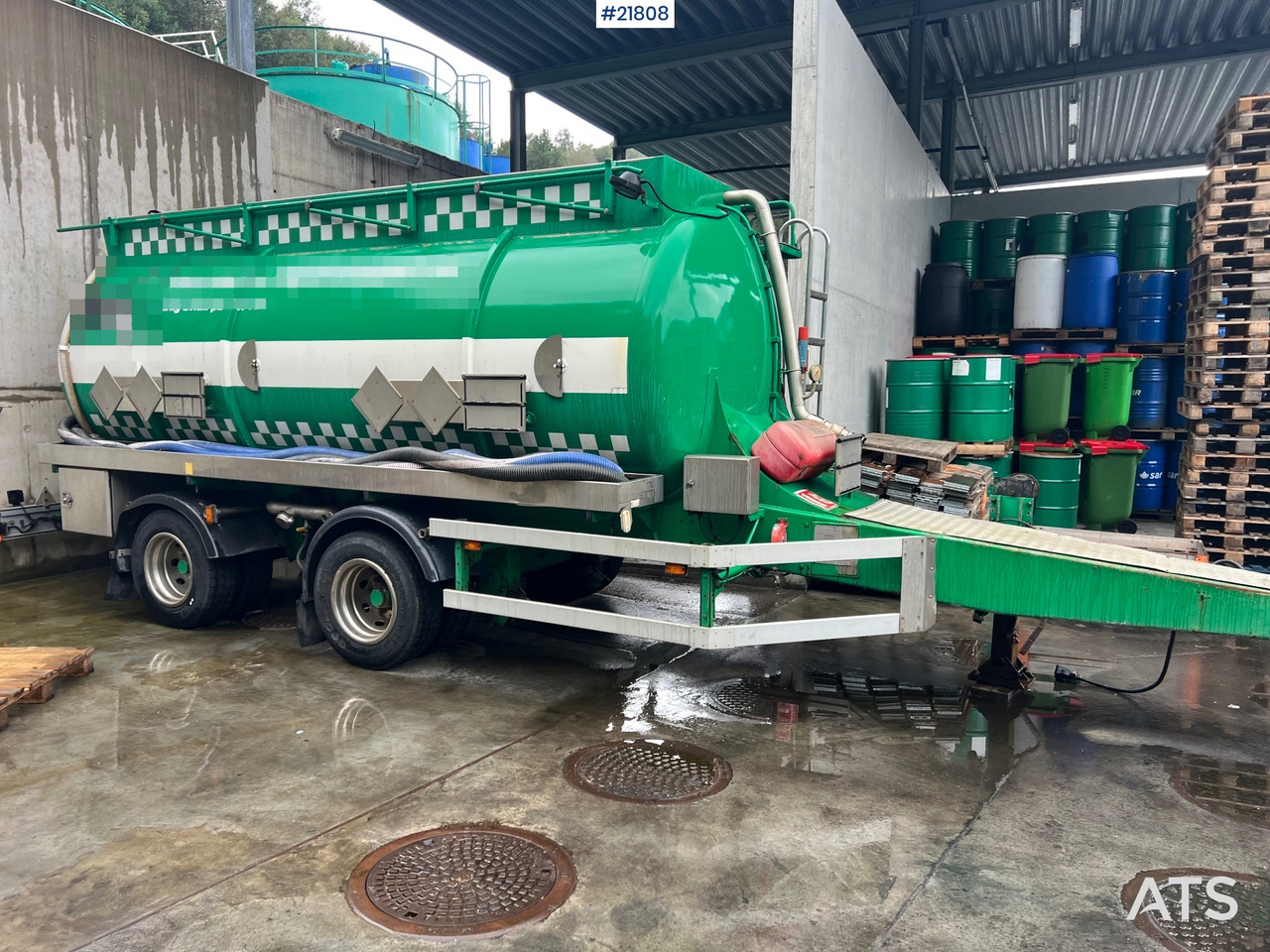 Jyki 2002 jyki ts2-15cr 2 akslet tankhenger rep.objekt - Tanker römork: fotoğraf 1 Jyki 2002 jyki ts2-15cr 2 akslet tankhenger rep.objekt - Tanker römork: fotoğraf 1