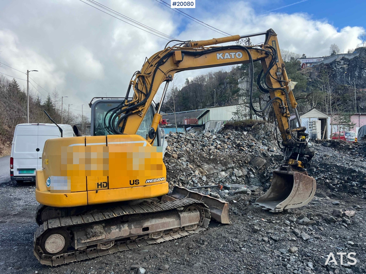 Kato HD 308 US - Paletli ekskavatör: fotoğraf 4 Kato HD 308 US - Paletli ekskavatör: fotoğraf 4