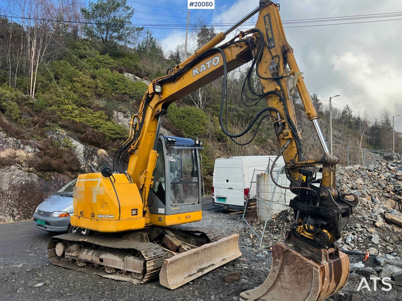 Kato HD 308 US - Paletli ekskavatör: fotoğraf 3 Kato HD 308 US - Paletli ekskavatör: fotoğraf 3