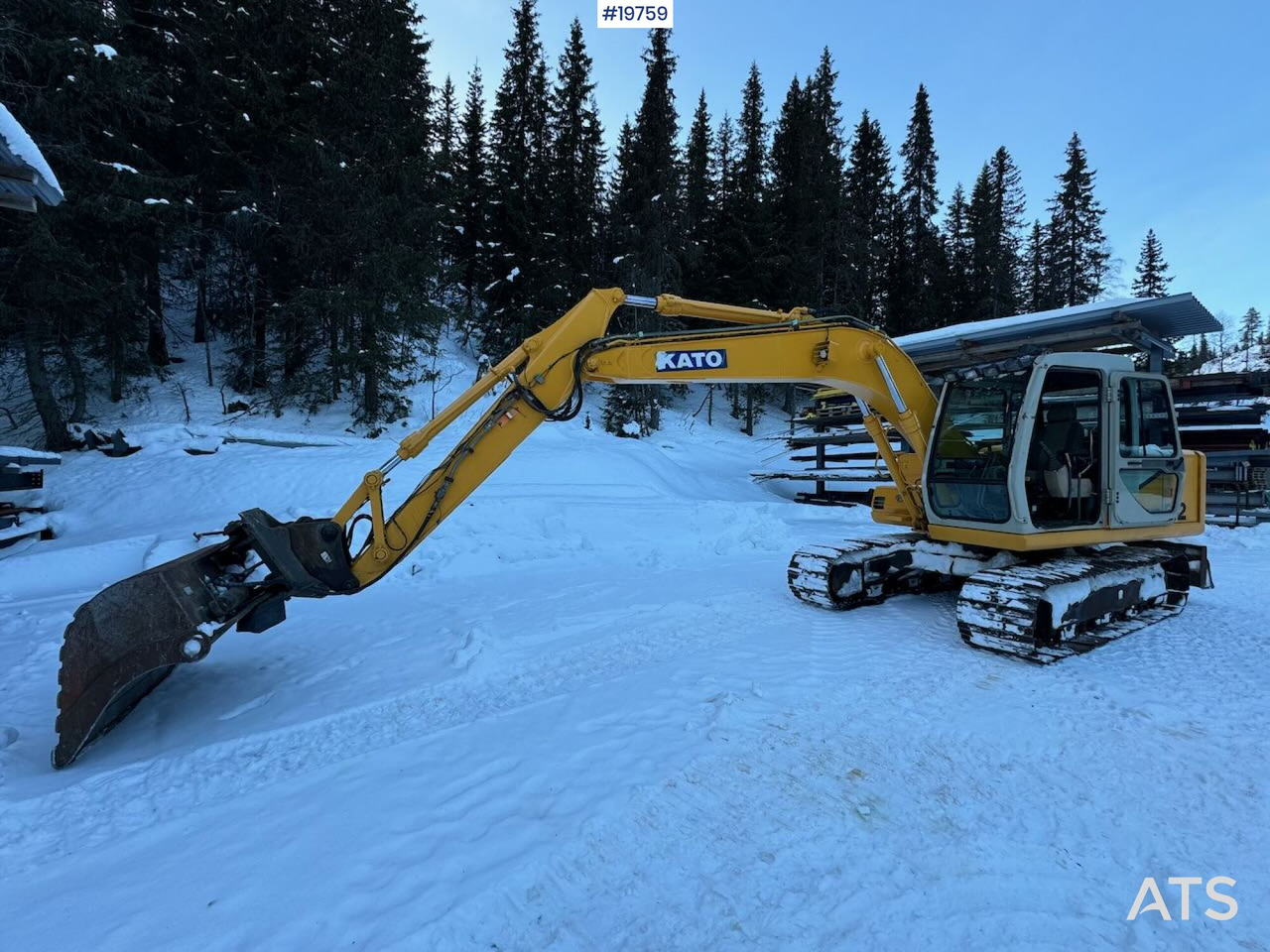 Kato HD512E - Ekskavatör: fotoğraf 3 Kato HD512E - Ekskavatör: fotoğraf 3