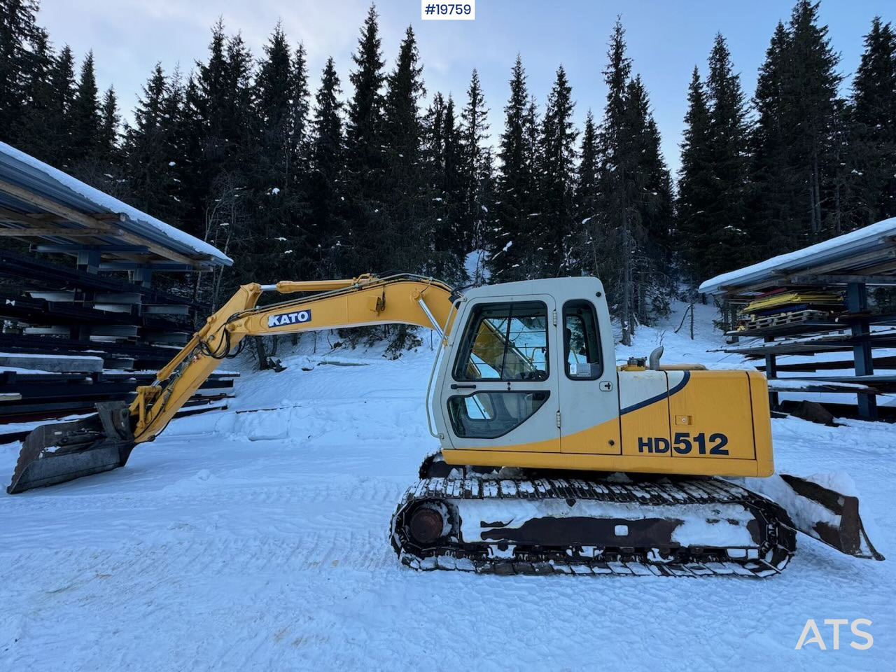 Kato HD512E - Ekskavatör: fotoğraf 4 Kato HD512E - Ekskavatör: fotoğraf 4