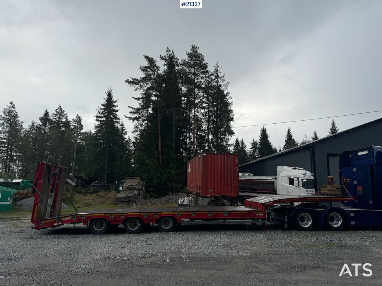 Kel-berg Maskinsemi - Alçak çerçeveli platform dorse: fotoğraf 2 Kel-berg Maskinsemi - Alçak çerçeveli platform dorse: fotoğraf 2