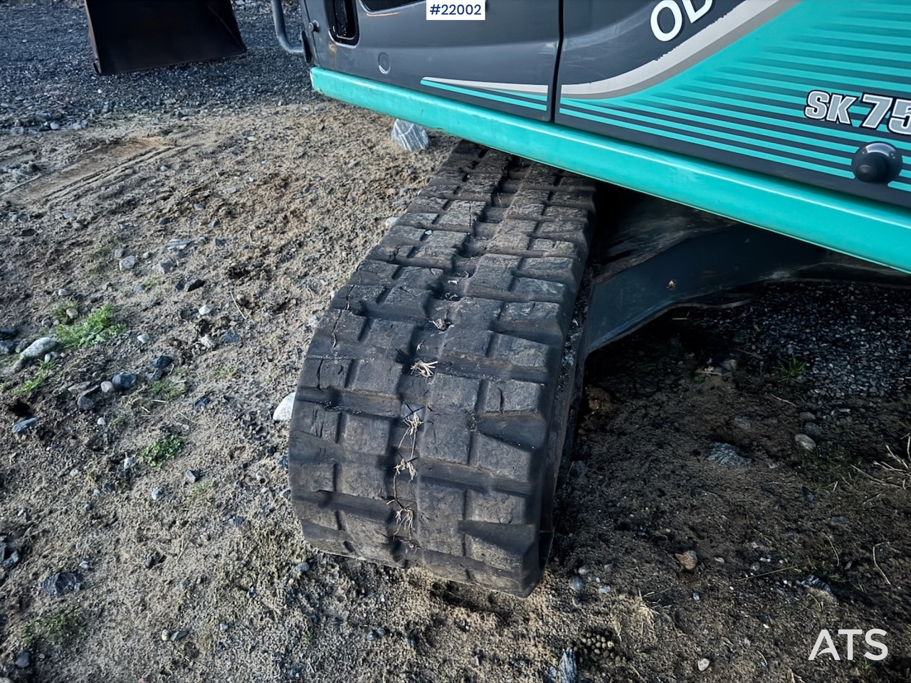 Ekskavatör Kobelco 2016 Kobelco SK75SR Beltegraver m/ Rototilt og Pusseskuffe.: fotoğraf 19