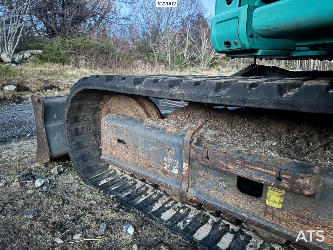 Ekskavatör Kobelco 2016 Kobelco SK75SR Beltegraver m/ Rototilt og Pusseskuffe.: fotoğraf 20