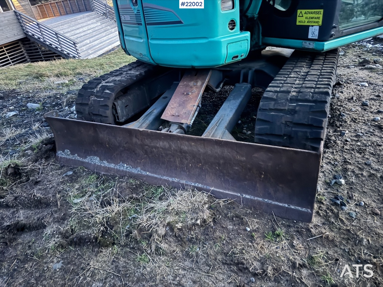 Ekskavatör Kobelco 2016 Kobelco SK75SR Beltegraver m/ Rototilt og Pusseskuffe.: fotoğraf 21