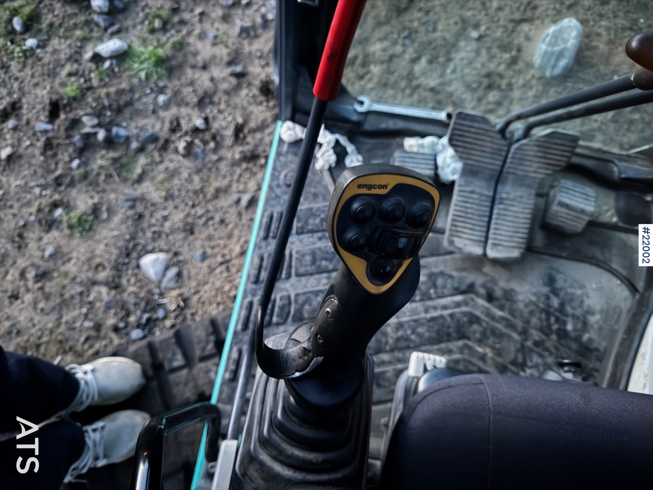 Ekskavatör Kobelco 2016 Kobelco SK75SR Beltegraver m/ Rototilt og Pusseskuffe.: fotoğraf 11