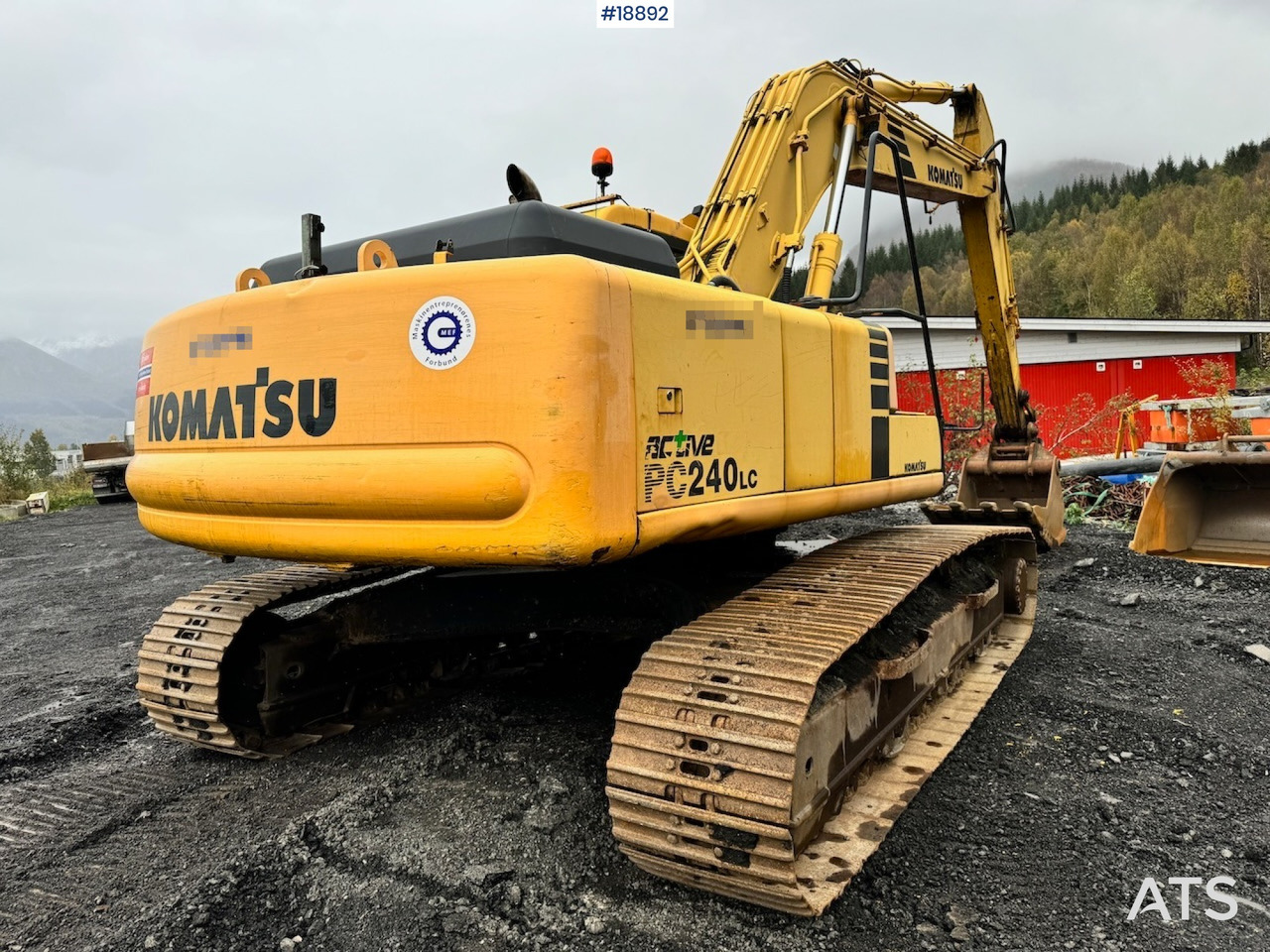 Komatsu PC240LC-6K Beltegraver m/ Graveskuffe - Ekskavatör: fotoğraf 5 Komatsu PC240LC-6K Beltegraver m/ Graveskuffe - Ekskavatör: fotoğraf 5