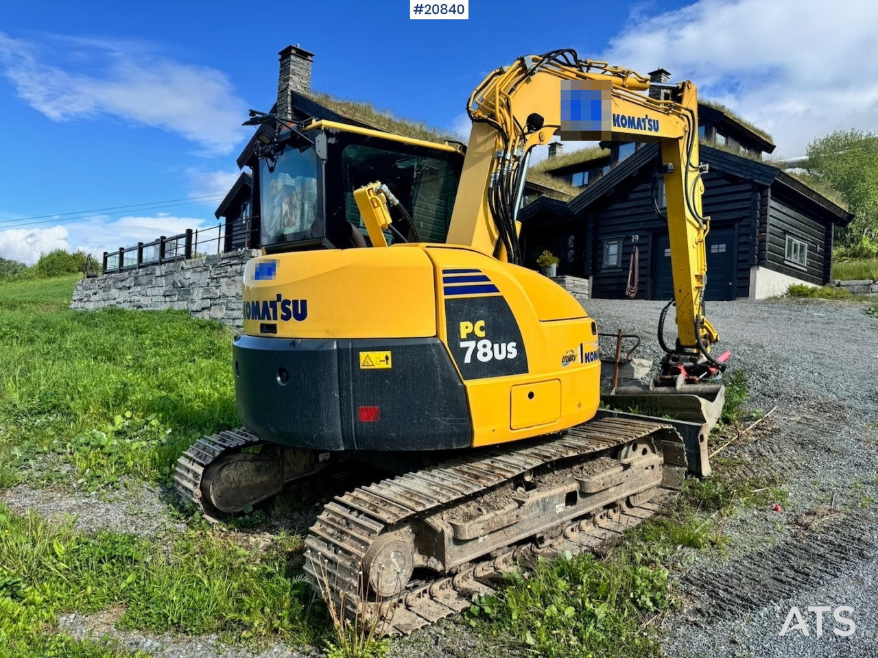 Komatsu PC78US-8 - Paletli ekskavatör: fotoğraf 3 Komatsu PC78US-8 - Paletli ekskavatör: fotoğraf 3