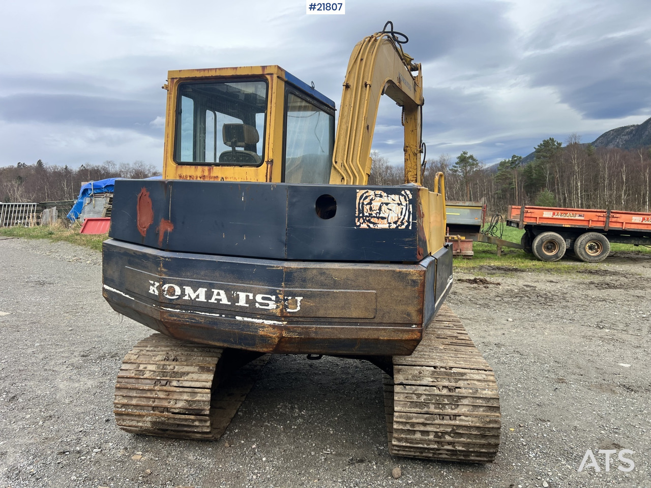 Komatsu pc60-5 gravemaskin m/ renskeskuffe,soldeskuffe og smalskuffe - Ekskavatör: fotoğraf 5 Komatsu pc60-5 gravemaskin m/ renskeskuffe,soldeskuffe og smalskuffe - Ekskavatör: fotoğraf 5