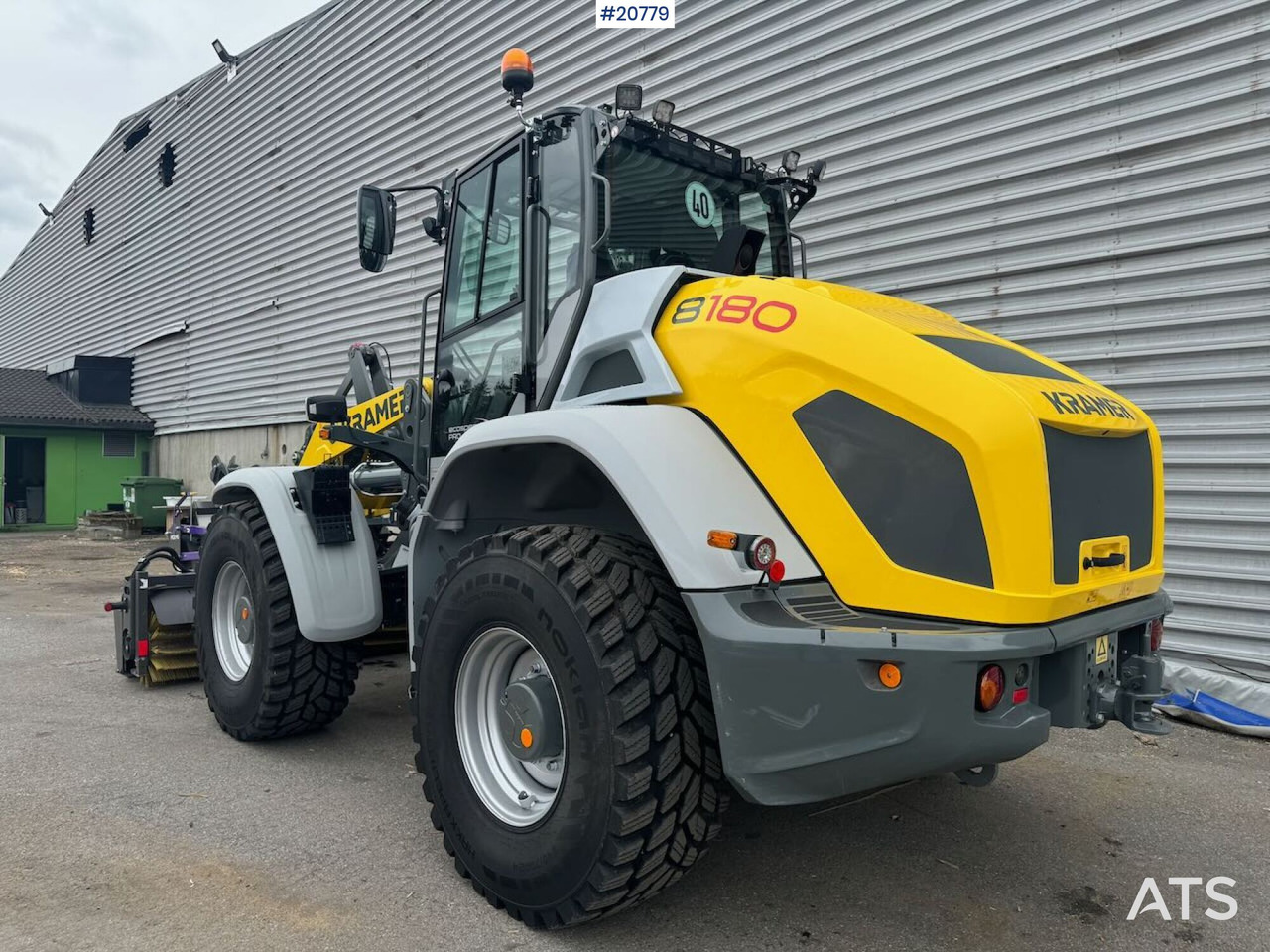 Kramer 8180 - Tekerlekli yükleyici: fotoğraf 3 Kramer 8180 - Tekerlekli yükleyici: fotoğraf 3