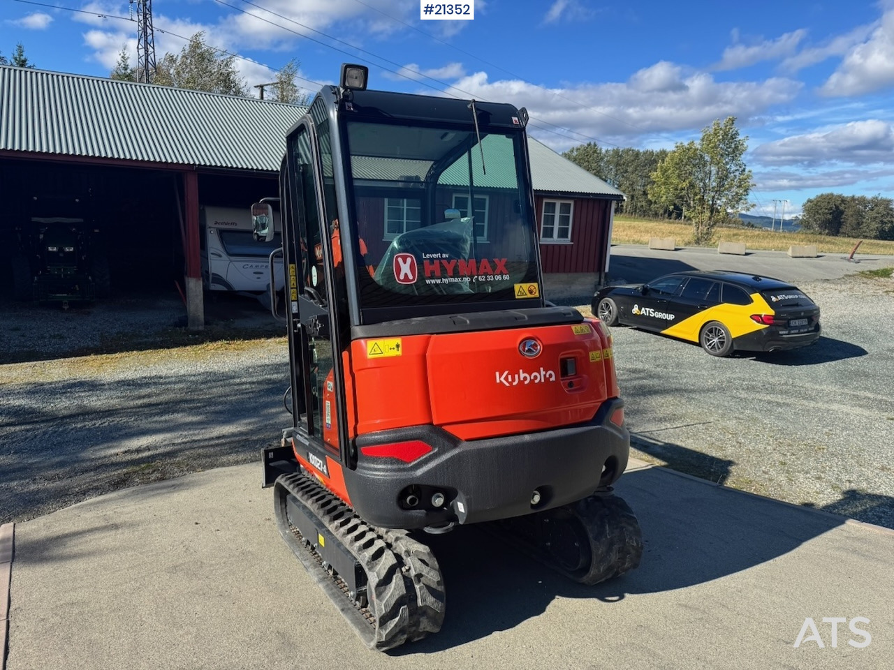 Kubota KX027-4 - Mini ekskavatör: fotoğraf 4 Kubota KX027-4 - Mini ekskavatör: fotoğraf 4