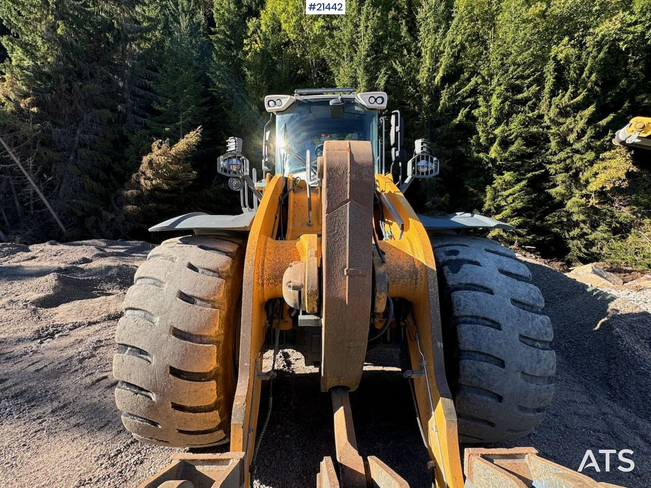 Liebherr L580 - Tekerlekli yükleyici: fotoğraf 3 Liebherr L580 - Tekerlekli yükleyici: fotoğraf 3